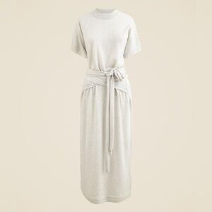J. Crew Spring Street featherweight cashmere wrap dress
